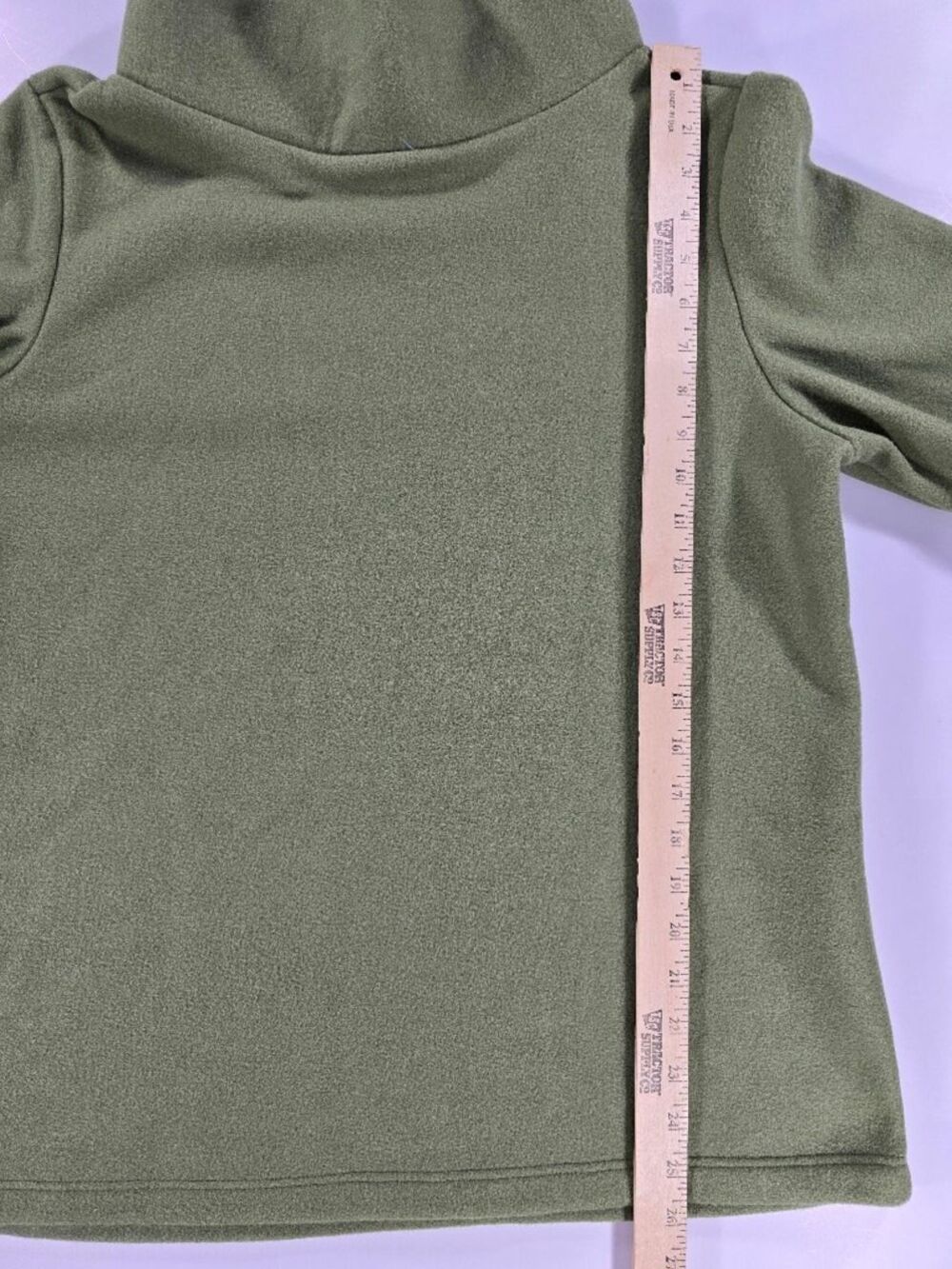 NEW Dudley Stephens Greenpoint Turtleneck Sweater Fleece Pullover Army Green XL - Picture 9 of 10
